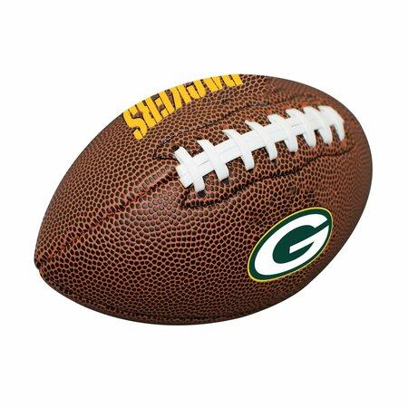 LOGO BRANDS Green Bay Packers Mini Size Composite Football 612-93MC-1